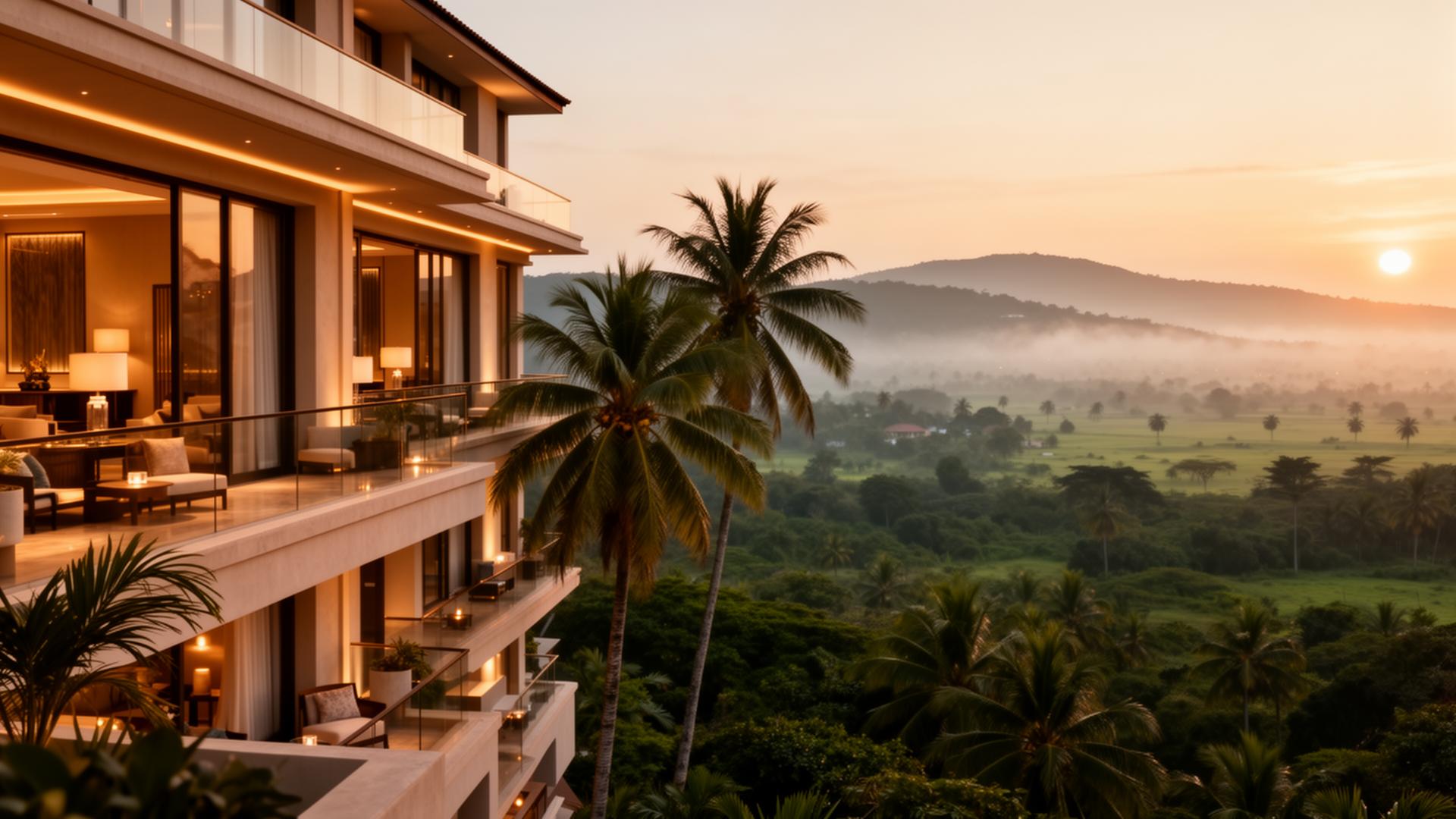 Valley View Suites overlooking Jangwani